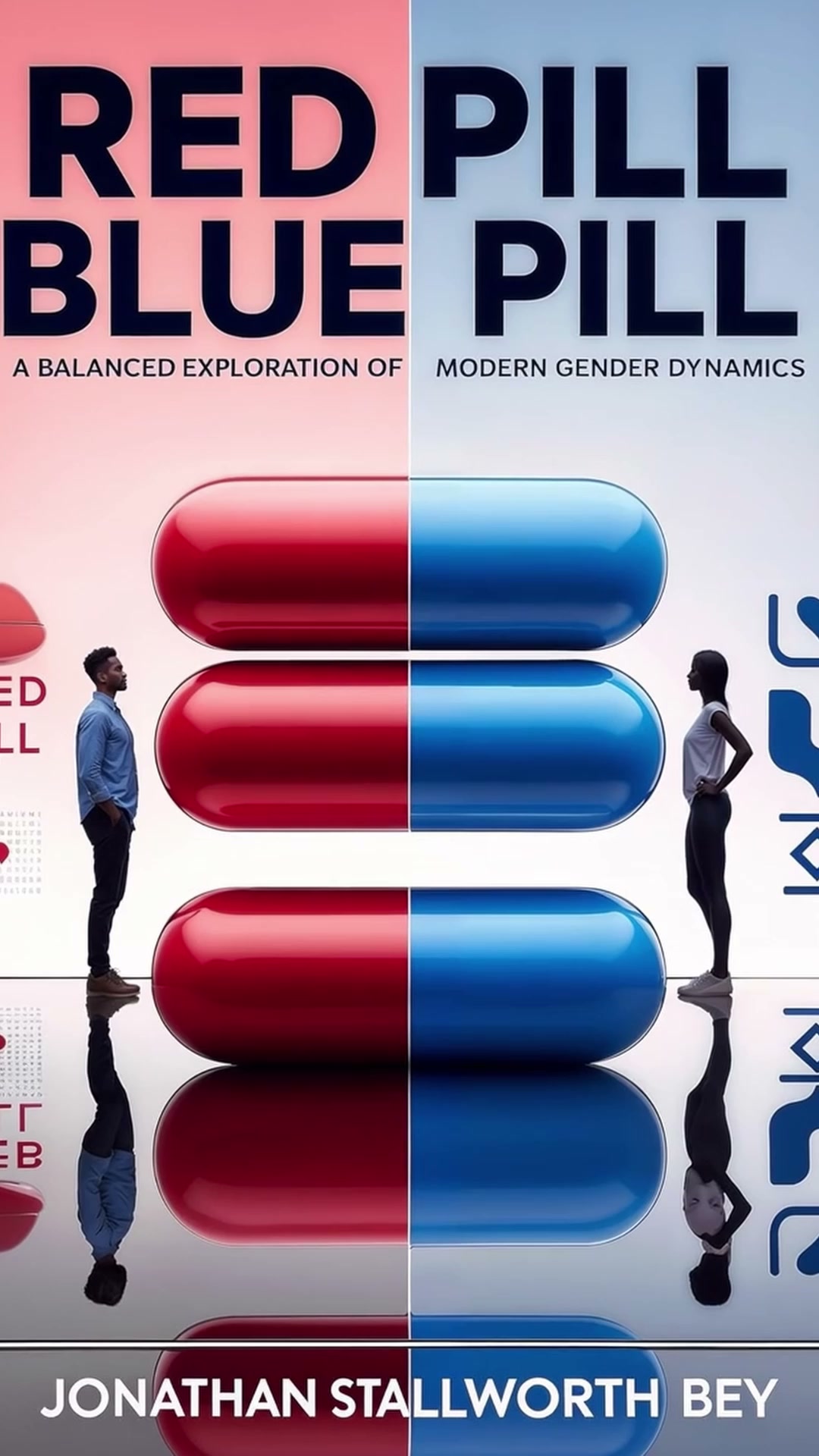 Red Pill Blue Pill book project cover